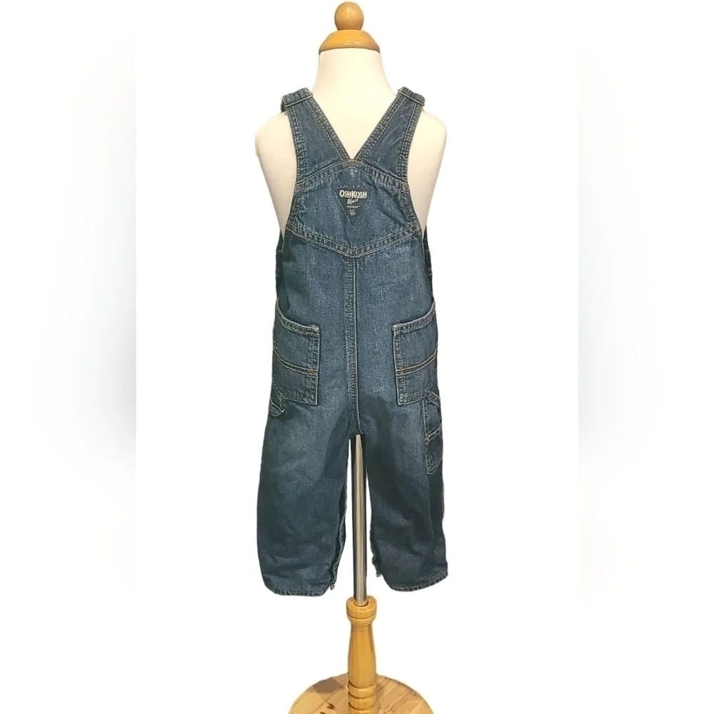 Oshkosh B'Gosh Overall Carpenter Denim fleeced lined Jeans